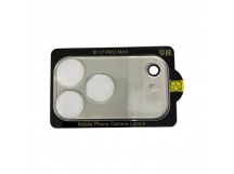 Защитное стекло камеры для iPhone 17 Pro/17 Pro Max тех упаковка Прозрачное