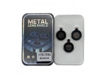 Защитное стекло линзы камеры для iPhone 17 Pro/17 Pro Max (комплект 3 шт.) Черный