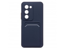 Чехол-накладка - SC337 с картхолдером для "Xiaomi Redmi 15 4G" (dark blue) (241429)