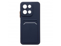 Чехол-накладка - SC337 с картхолдером для "Xiaomi Redmi 15C" (dark blue) (241410)