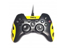 Геймпад Dialog Action GP-A30 (вибрация, 12 кнопок, PC, USB) (black) (243561)