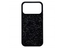 Чехол-накладка - PC071 POSH SHINE для "Apple iPhone 17 Pro Max" россыпь кристаллов (black) (242139)