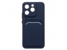 Чехол-накладка - SC337 с картхолдером для "Realme 15T" (dark blue) (241748)