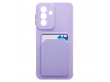 Чехол-накладка - SC337 с картхолдером для "Samsung Galaxy A17 4G" (light violet) (241654)