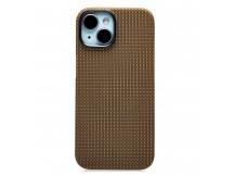 Чехол-накладка Cellis SM009 POSH KEVLAR SafeMag для "Apple iPhone 15" (canyon) (241608)