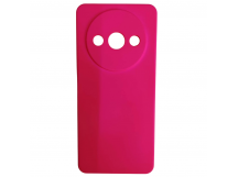 Чехол силиконовый Xiaomi Redmi А3/A3X/POCO C61 Silicone Cover без лого фуксия
