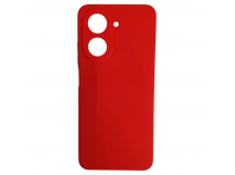 Чехол силиконовый Xiaomi Redmi A5/POCO C71 Silicone Cover без лого красный