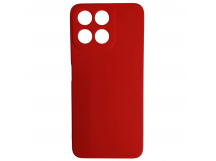 Чехол силиконовый Honor X7C Silicone Cover без лого красный