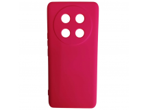 Чехол силиконовый Honor X9C Silicone Cover без лого фуксия