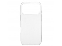 Чехол-накладка - PC091 для "Apple iPhone 17 Pro" (transparent/white) (242647)