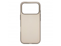 Чехол-накладка - PC091 для "Apple iPhone 17 Pro" (transparent/black) (242648)