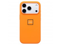 Чехол-накладка ORG Silicone Case с анимацией для "Apple iPhone 17 Pro" (orange) (241534)