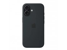 Чехол-накладка Silicone Case MagSafe для Apple iPhone 17 (black) (241521)