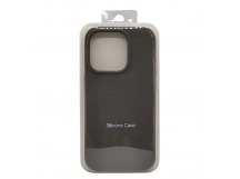 Чехол Silicone Case (YD) для iPhone 16 Pro серый титан