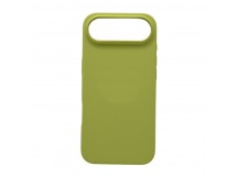 Чехол для iPhone 17 Air Silicone Case, Magsafe, салатовый