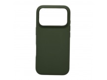 Чехол-накладка Silicone Case Magsafe для Apple iPhone 17 Pro (зеленый)