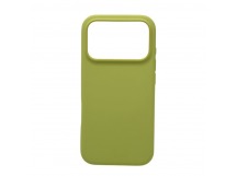 Чехол-накладка Silicone Case Magsafe для Apple iPhone 17 Pro (салатовый)