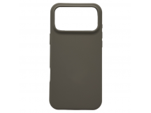 Чехол-накладка Soft Touch для Apple iPhone 17 Pro Max серый титан