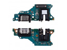 Шлейф для Realme C71/P3 Lite 4G (RMX5303/RMX5300) плата системный разъем/разъем гарнитуры/микрофон - Премиум