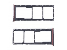 Держатель SIM для Tecno Spark 40 Pro (KM6) Серый