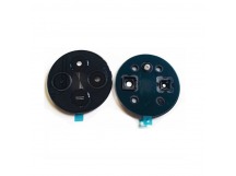 Стекло камеры для Xiaomi Redmi 14C/Poco C75 (2411DRN47C/2410FPCC5G) в сборе с рамкой Черный