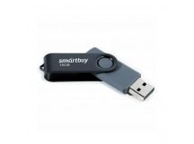 UFD 2.0 Smartbuy 016GB Twist Black-Grey (SB016GB2TWK)