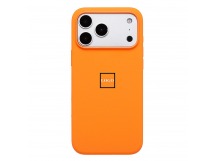 Чехол-накладка Silicone Case  "Apple iPhone 17 Pro Max" (orange) (241539)