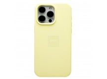 Чехол-накладка ORG Soft Touch для "Apple iPhone 15 Pro Max" (milk yellow) (242131)