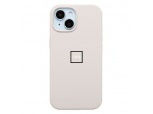 Чехол-накладка ORG Soft Touch для "Apple iPhone 15" (rock gray) (242111)