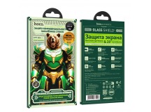 Защитное стекло Hoco A777 Plus iPhone 17 Air, ударопрочное антишпион, цвет черный