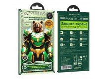 Защитное стекло Hoco A777 Plus iPhone 17 Pro, ударопрочное антишпион, цвет черный