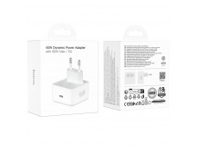 Сетевое зарядное устройство Hoco C161A PD40W белый