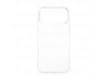 Накладка силиконовая Vixion 1,0мм для iPhone 17 Pro (прозрачный)