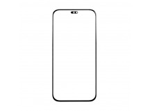 Стекло для переклейки Huawei Honor X8b/200 Lite (LLY-LX1/LLY-NX1) в сборе с OCA пленкой Черный - OR (Mitsubishi)