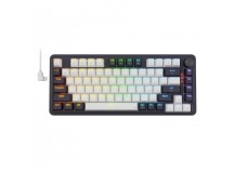 Клавиатура беспроводная REDRAGON Ucal Pro RU,RGB,бел/черн,BT+2.4G,гаскет (1/10)