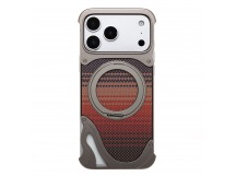 Чехол-накладка - Z-06 SafeMag для "Apple iPhone 17 Pro Max" (silver) (243119)