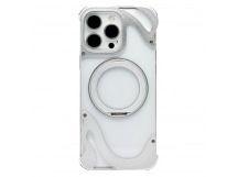 Чехол-накладка - SMZ08 Glassy SafeMag для "Apple iPhone 16 Pro Max" (silver) (243150)