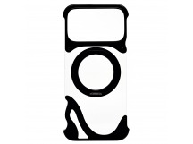 Чехол-накладка - SMZ07 Glassy SafeMag для "Apple iPhone 17 Pro Max" (black) (243144)