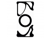 Чехол-накладка - SMZ08 Glassy SafeMag для "Samsung Galaxy S25 Ultra" (black) (243154)