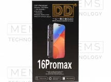 Дисплей для iPhone 16 Pro Max (A3296) в сборе с тачскрином Черный - DD (Hard OLED, HD+ COF, 650 Кд/м?) (площадка под IC)