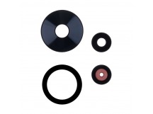 Стекло камеры для Huawei Nova 12s (FOA-LX9) (комплект 3 шт.) Черный