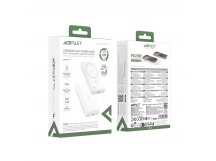Внешний аккумулятор ACEFAST M25 беспроводная зарядка, 5000mAh (PD20W,magsafe) белый
