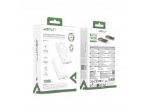 Внешний аккумулятор ACEFAST M26 беспроводная зарядка, 10000mAh (PD20W,magsafe) белый