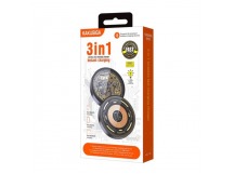 Беспроводное зарядное устройство KAKUSIGA KSC-1150 3 в1 (15W) черное