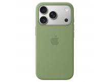 Чехол iPhone 17 Pro Max Silicone Case MagSafe OR с Camera Control Light Moss