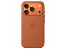 Чехол iPhone 17 Pro Max Silicone Case MagSafe OR с Camera Control Terra Cotta