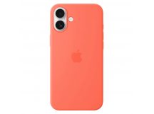 Чехол iPhone 17 Silicone Case MagSafe OR с Camera Control Orange