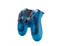 Геймпад для PS4 2.4Ghz (прозрачный-синий)