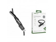 Аудио Адаптер ACEFAST C1-07 Type-C - 3.5mm AUX мама (черный) 1,2м