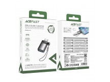 Переходник OTG ACEFAST J7 USB - Type C (серый)